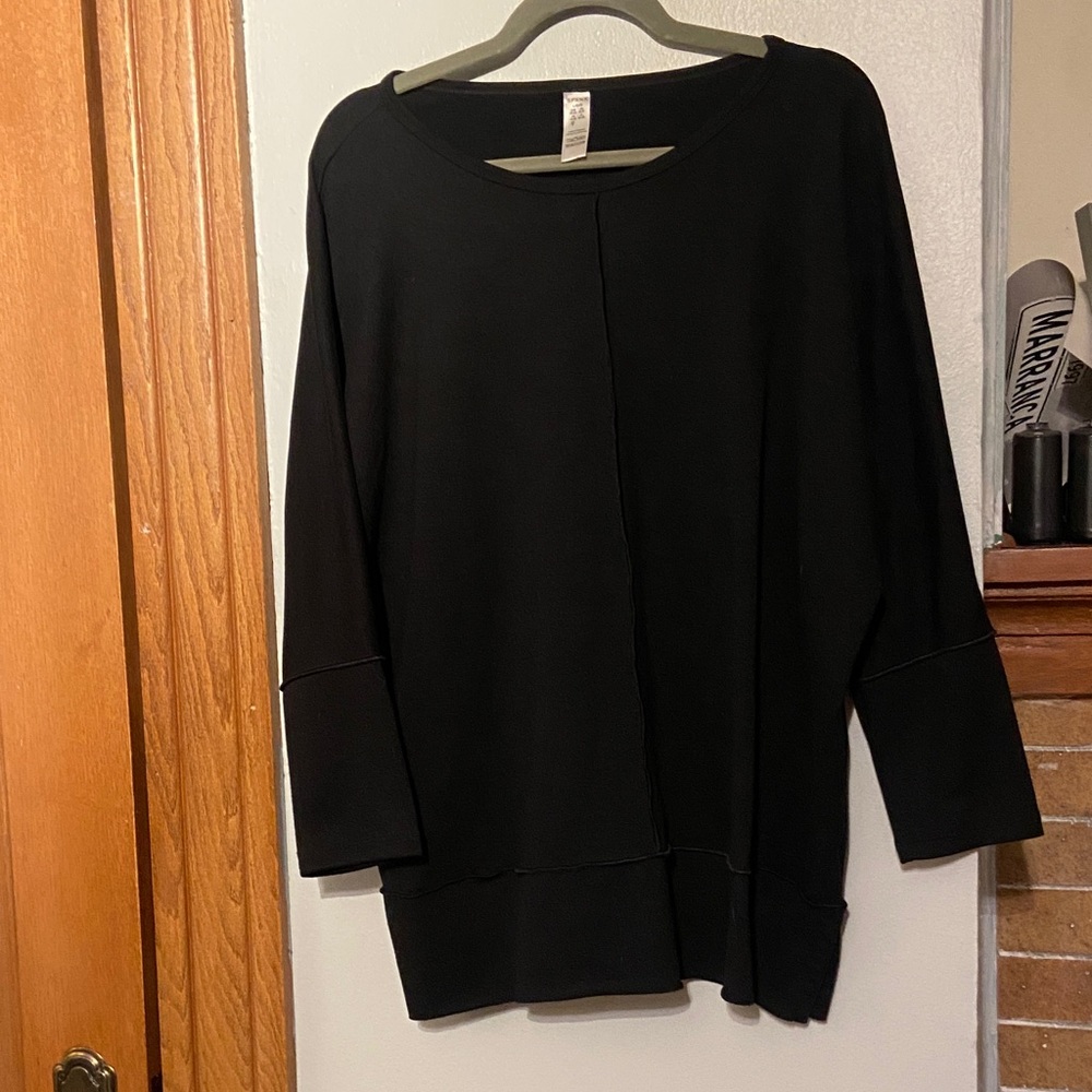 Spanx Black Women's Top size L EUC